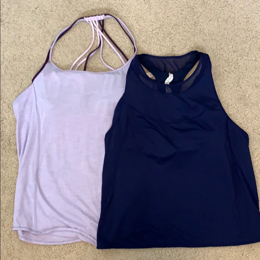 Set of 2 lululemon tanks
